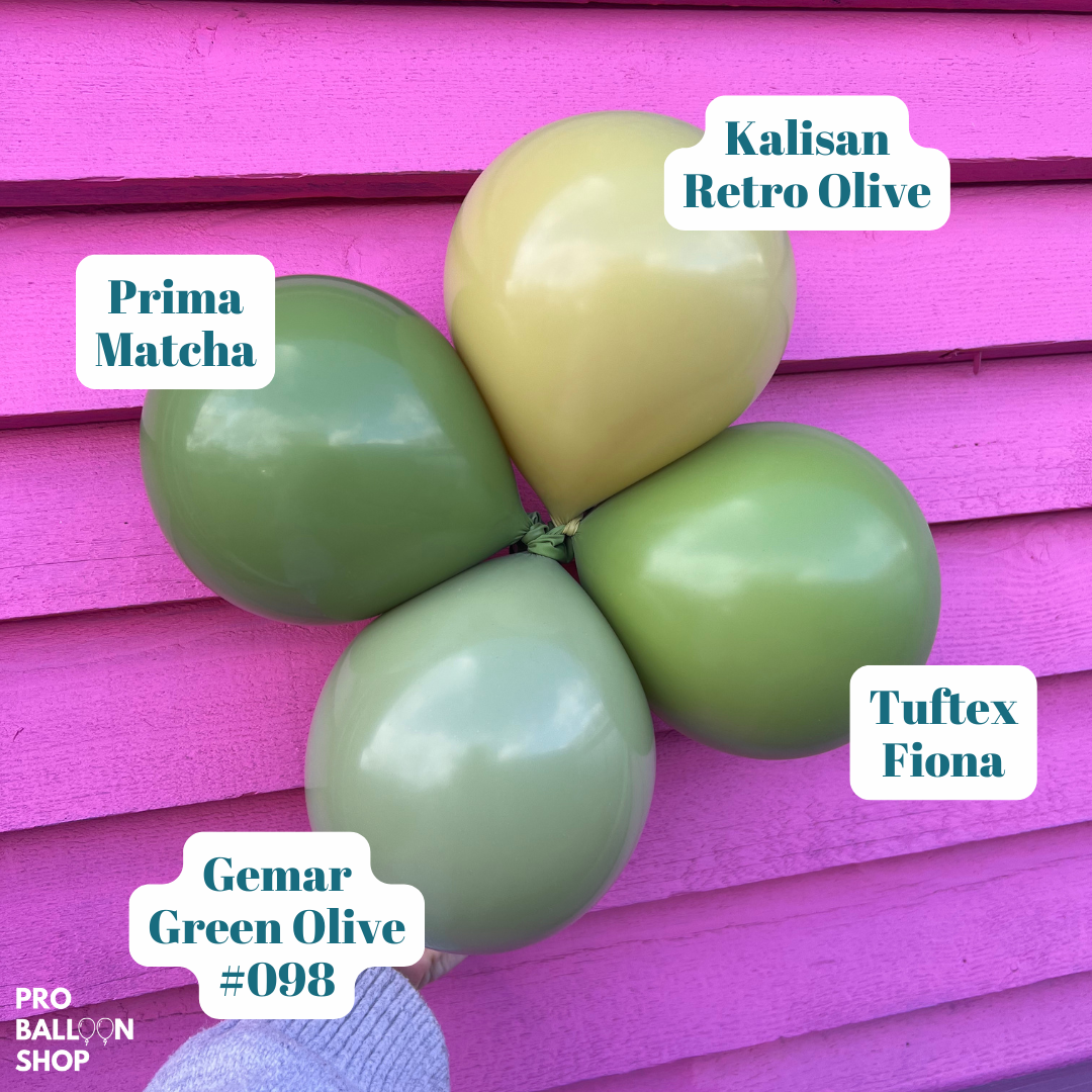 Colour Chart - Olive – Pro Balloon Shop
