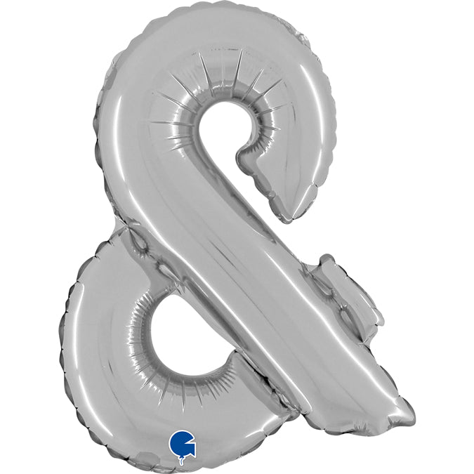 Grabo Mini Silver Foil Letters A-Z