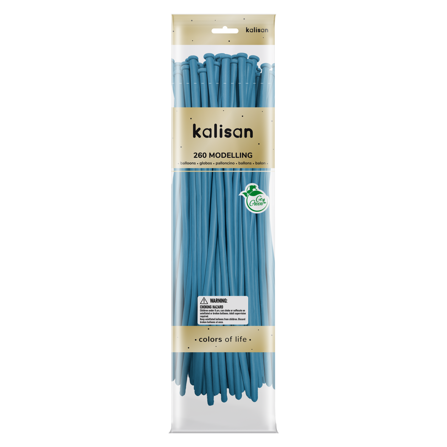 Kalisan Standard Baby Blue Modelling Balloons