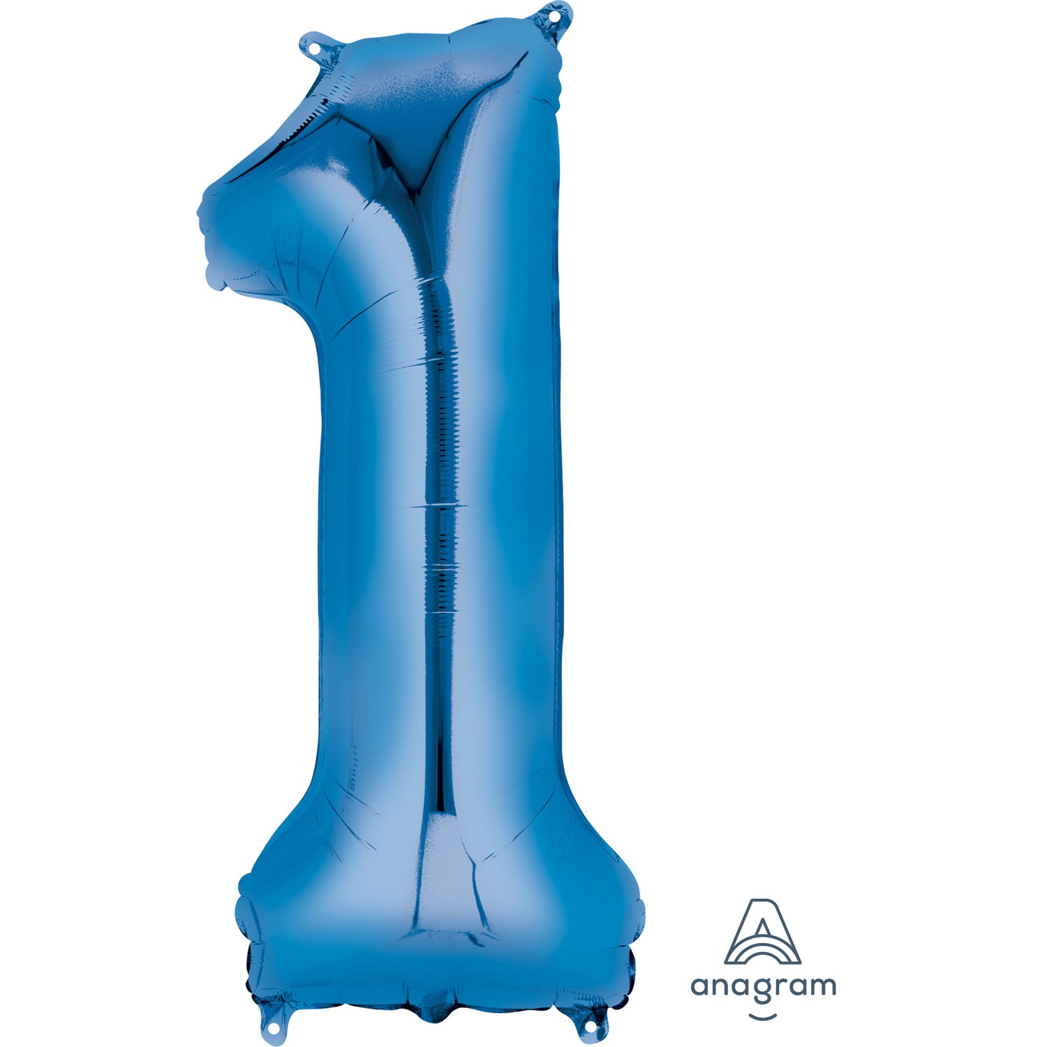 Anagram SuperShape Anagram Blue Foil Numbers 0-9