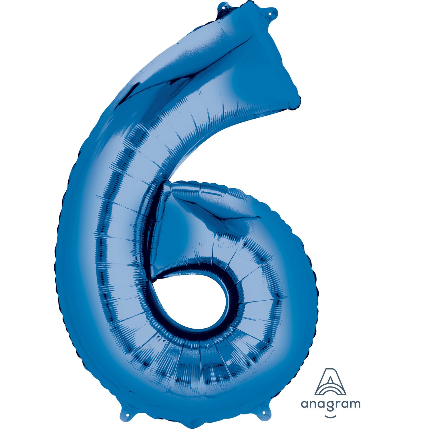 Anagram SuperShape Anagram Blue Foil Numbers 0-9