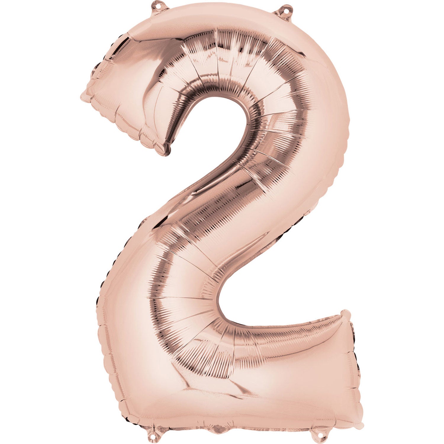 Anagram Minishape Anagram Rose Gold Foil Numbers 0-9