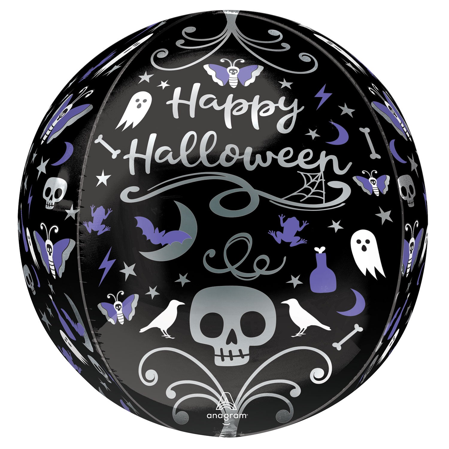 Anagram Moonlight Halloween Orbz Foil – Pro Balloon Shop