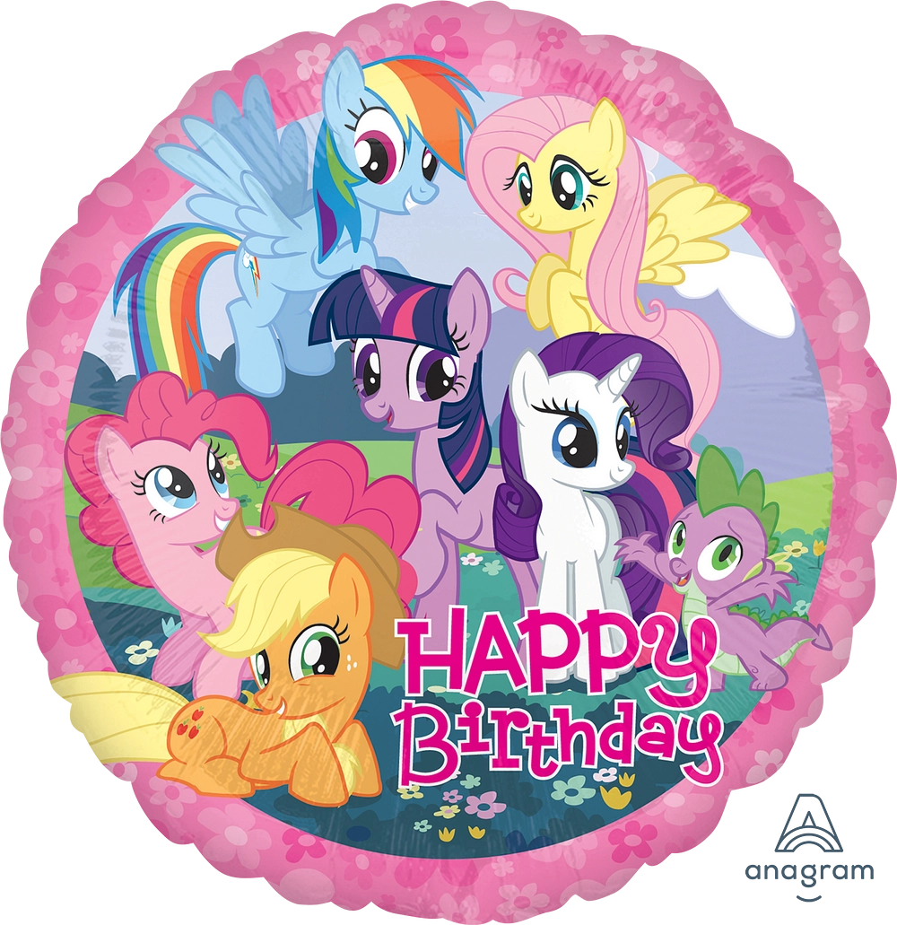 Anagram My Little Pony Birthday Foil