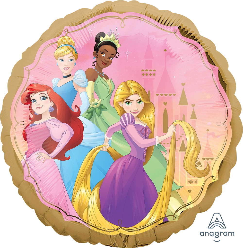Anagram Princess Once Upon A Time round Foil
