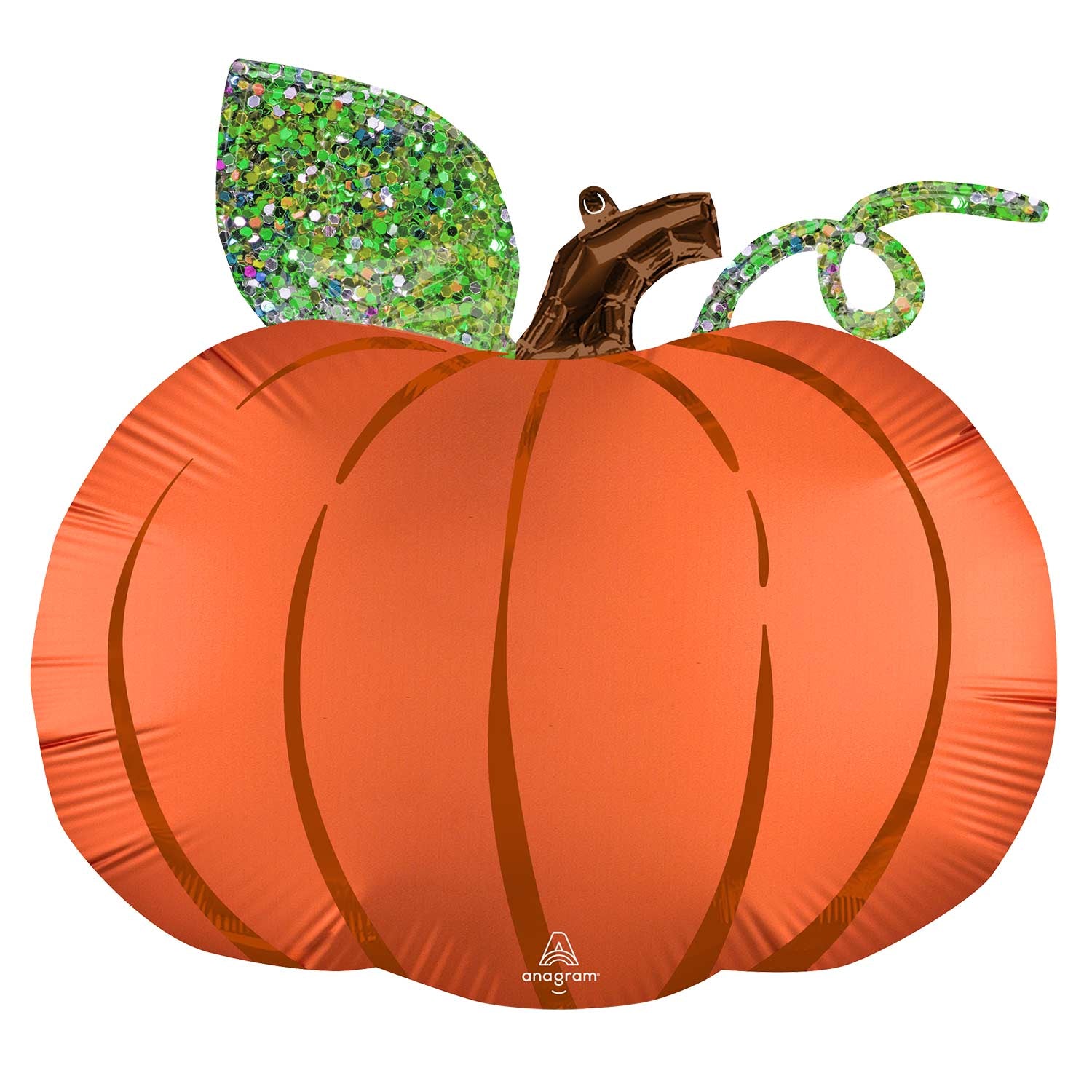 Anagram Satin Infused Pumpkin SuperShape XL Foil
