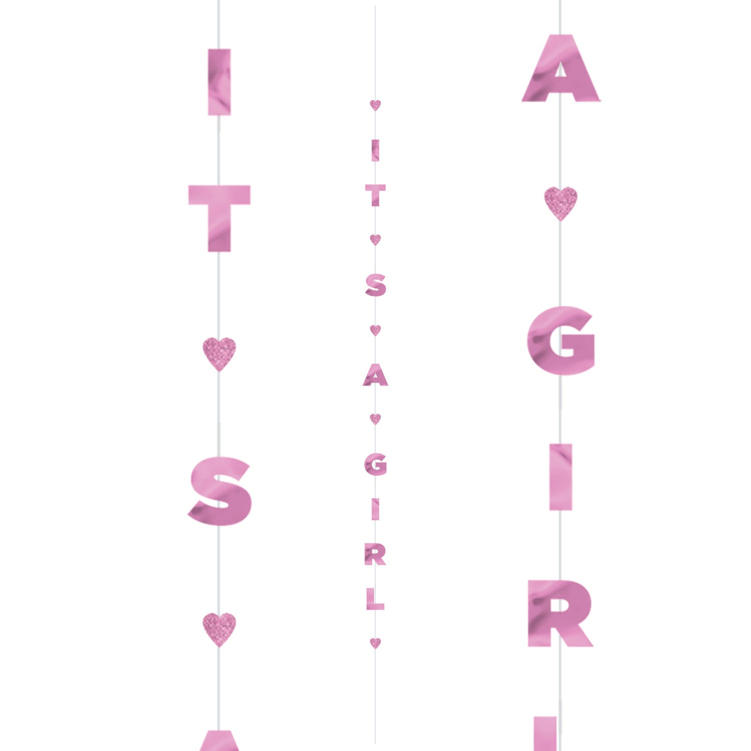 Balloon Fun Strings 1.82m - It's a Girl