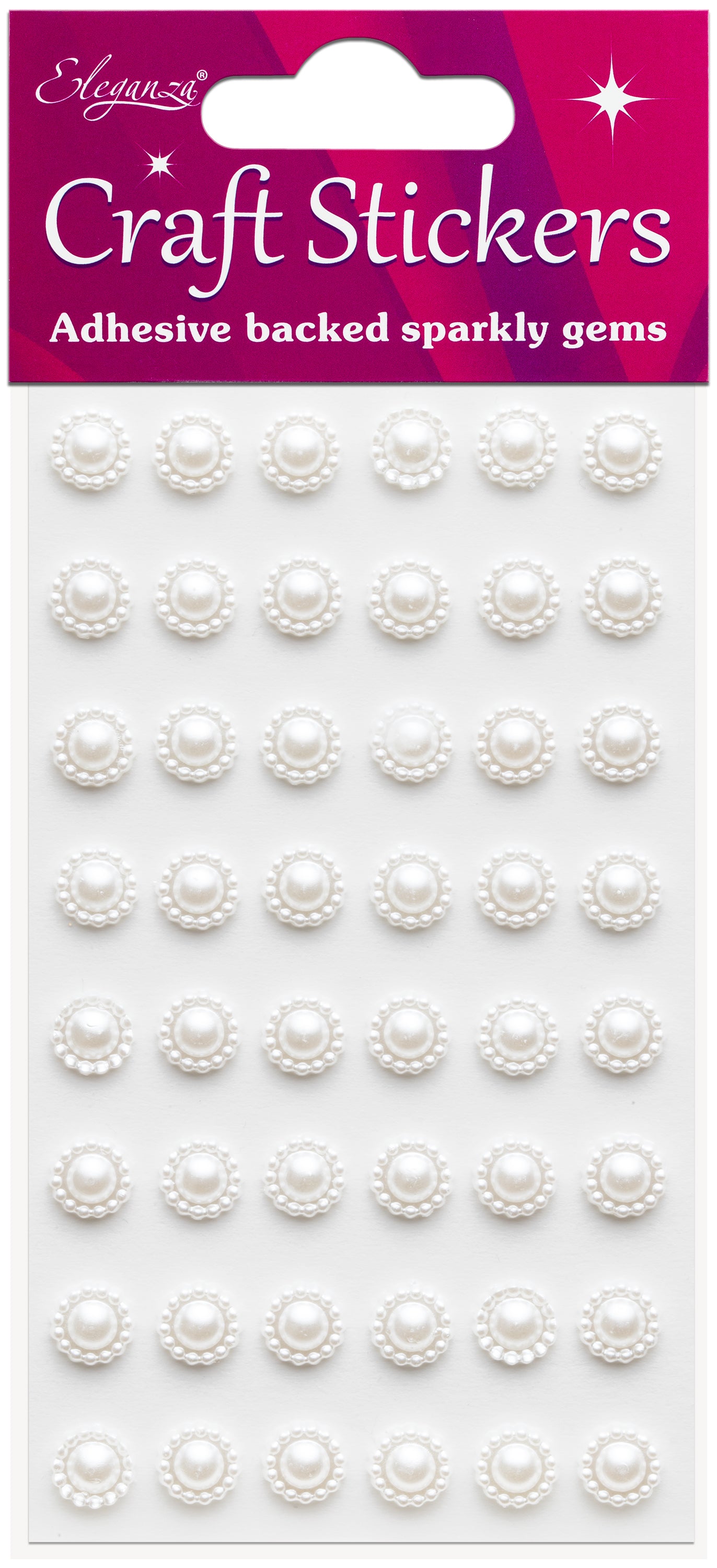 Eleganza Sun Pearl Craft Stickers