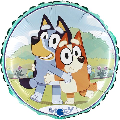 Grabo Bluey & Bingo round Foil