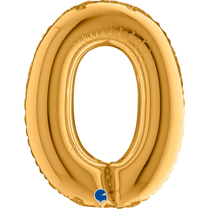 Grabo Mini Gold Foil Letter O