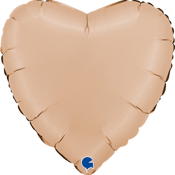 Grabo Satin Nude Heart Foil