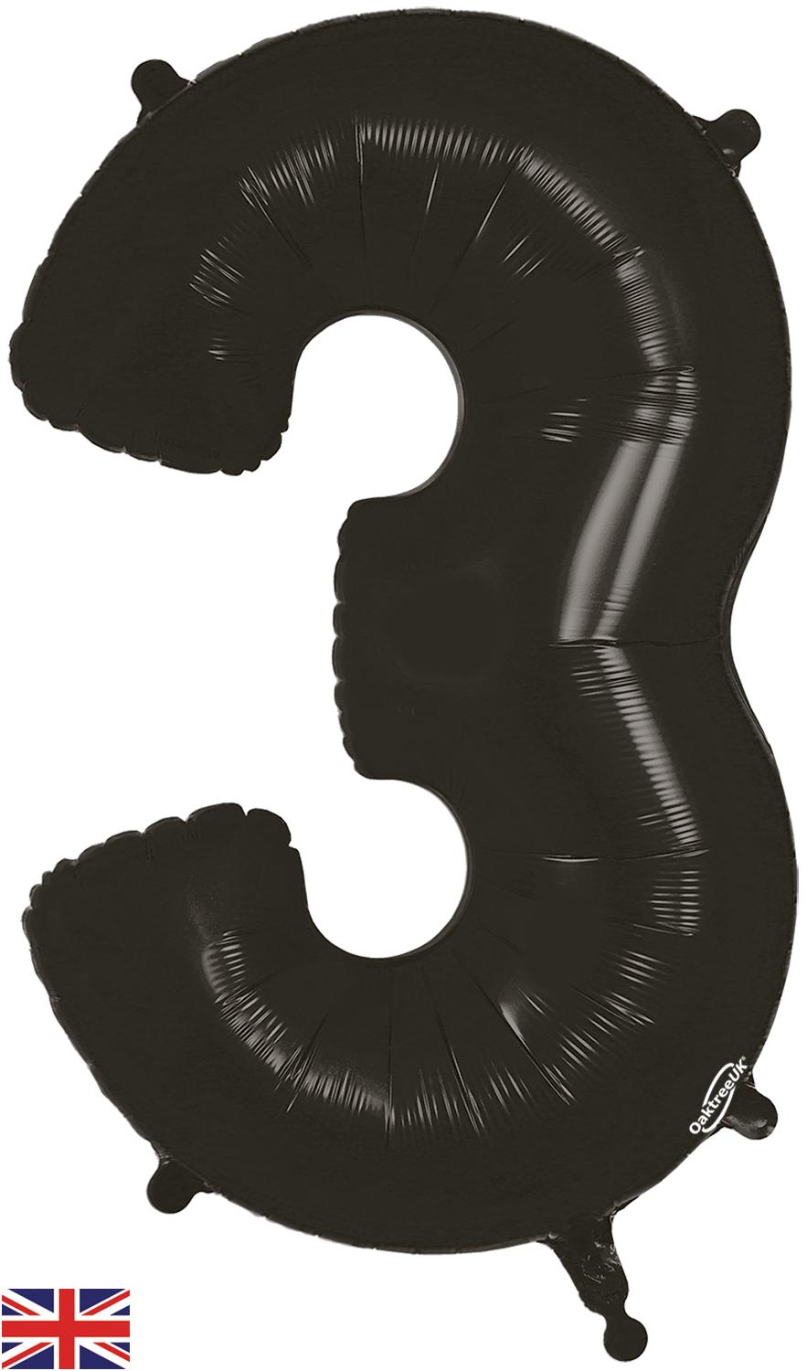 Oaktree Black Foil Numbers 3