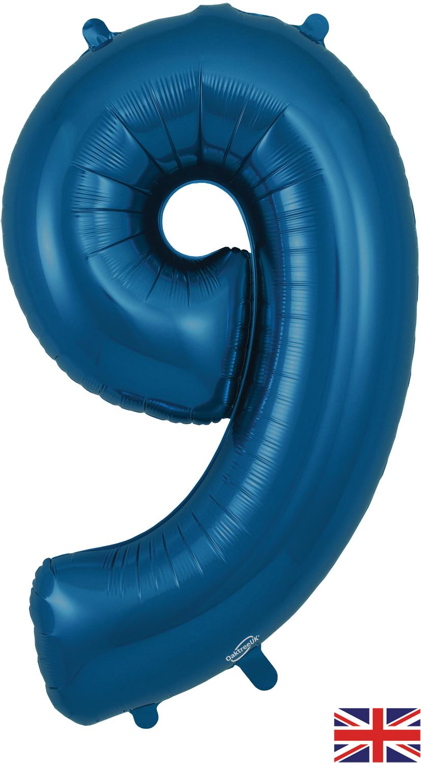 Oaktree_Navy_Foil_Numbers_9