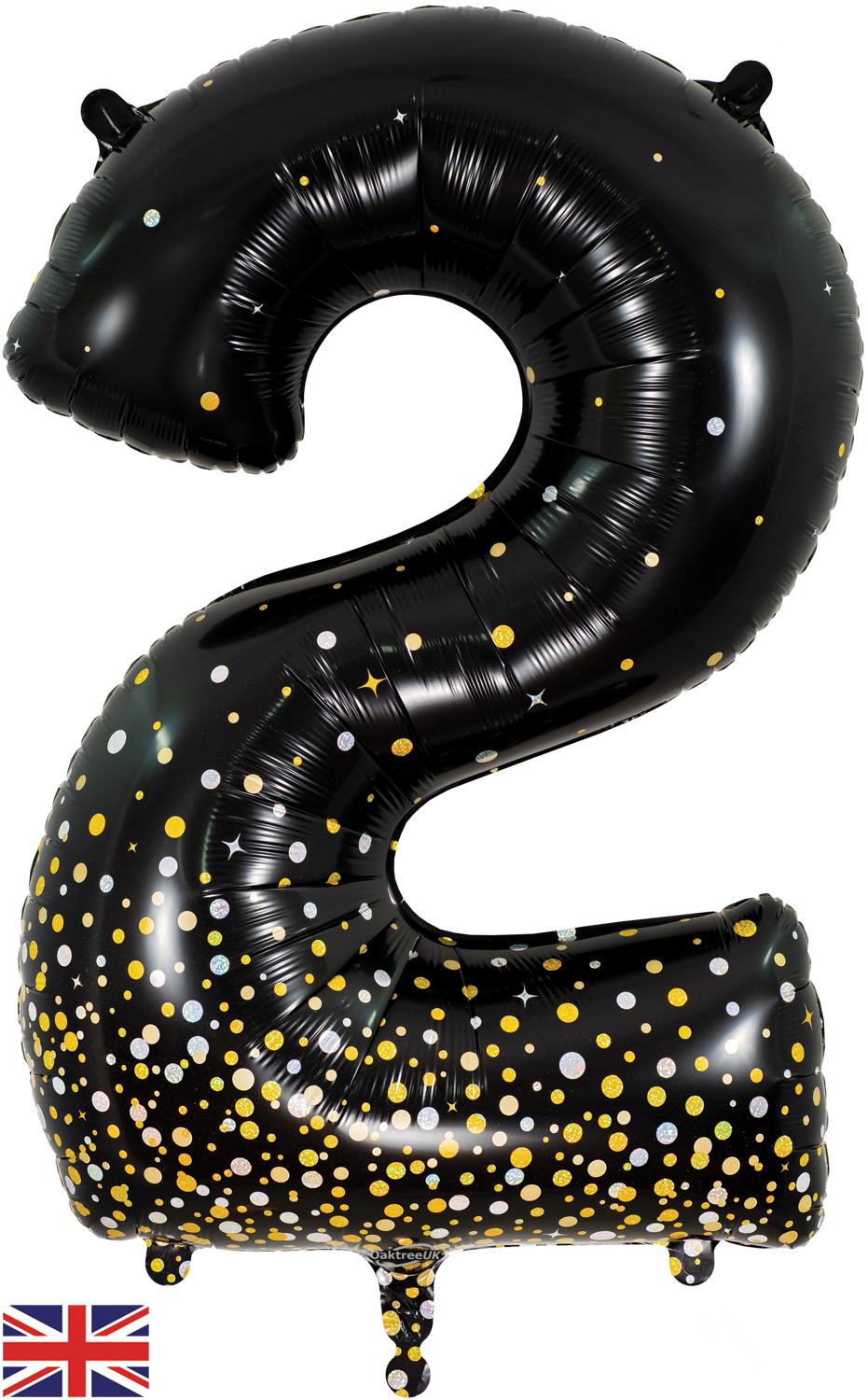 Oaktree Sparkling Fizz Black Gold Foil Numbers 2