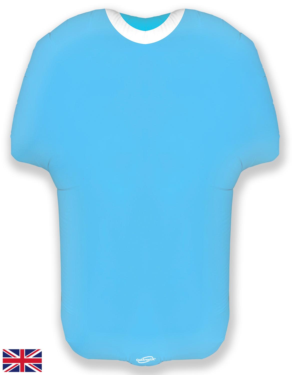 Oaktree Sports Shirt Light Blue Metallic