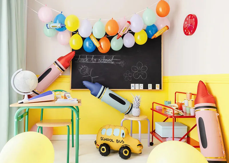Party Deco Blue Crayon Foil_3