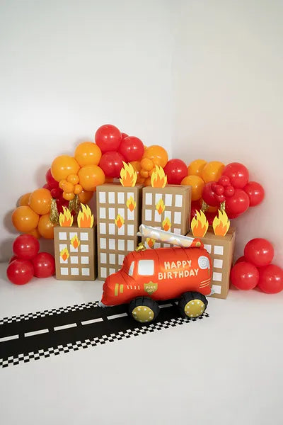 Party Deco Fire Truck Foil_2