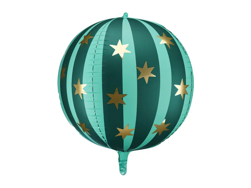 Party Deco Green Starry Ball Foil