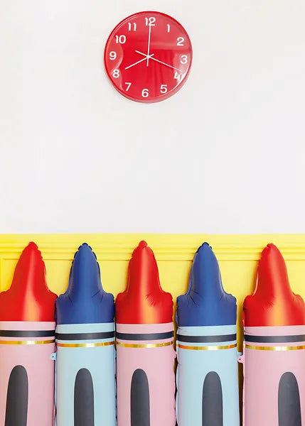 Party Deco Red Crayon Foil_2