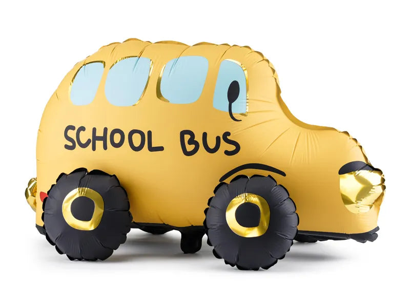Party Deco School Bus Foil Balloon