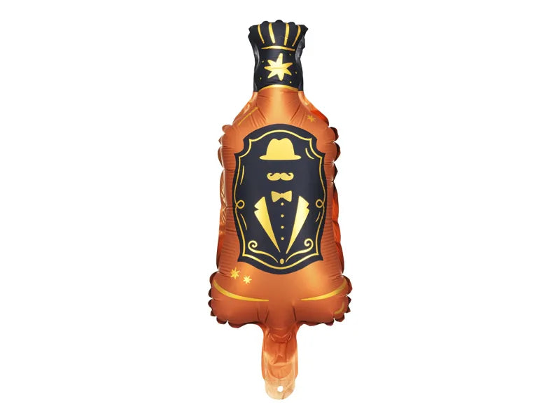 Party Deco Whiskey Bottle Foil Balloon