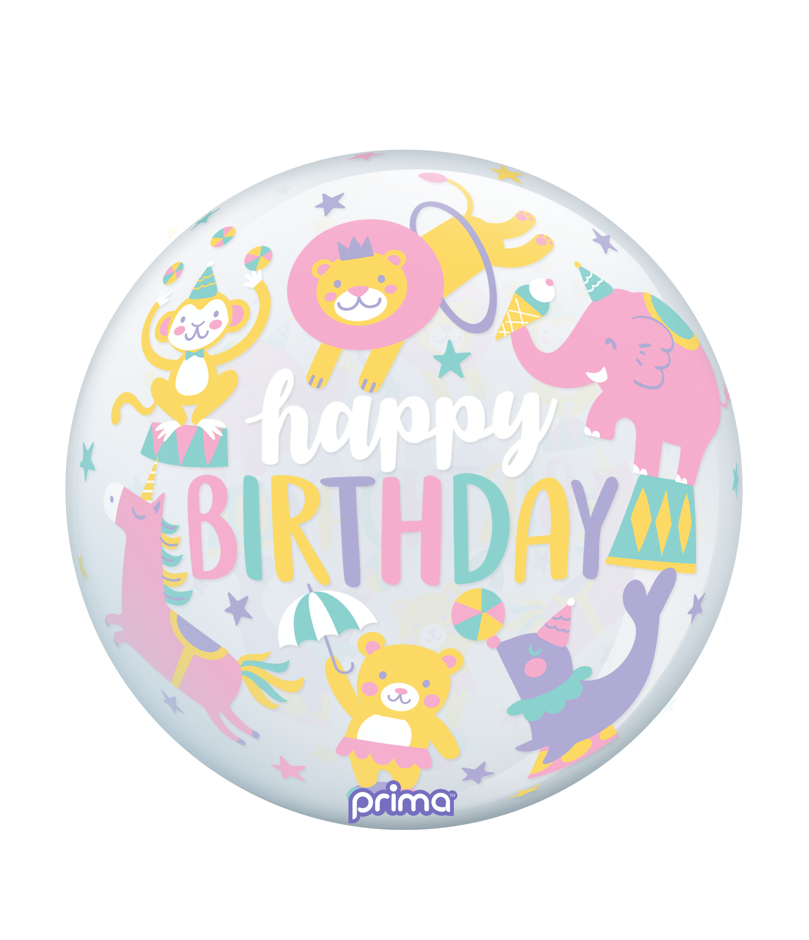 Prima Birthday Pastel Circus Sphere