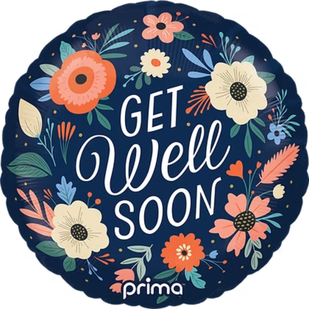Prima Get Well Soon Floral Round