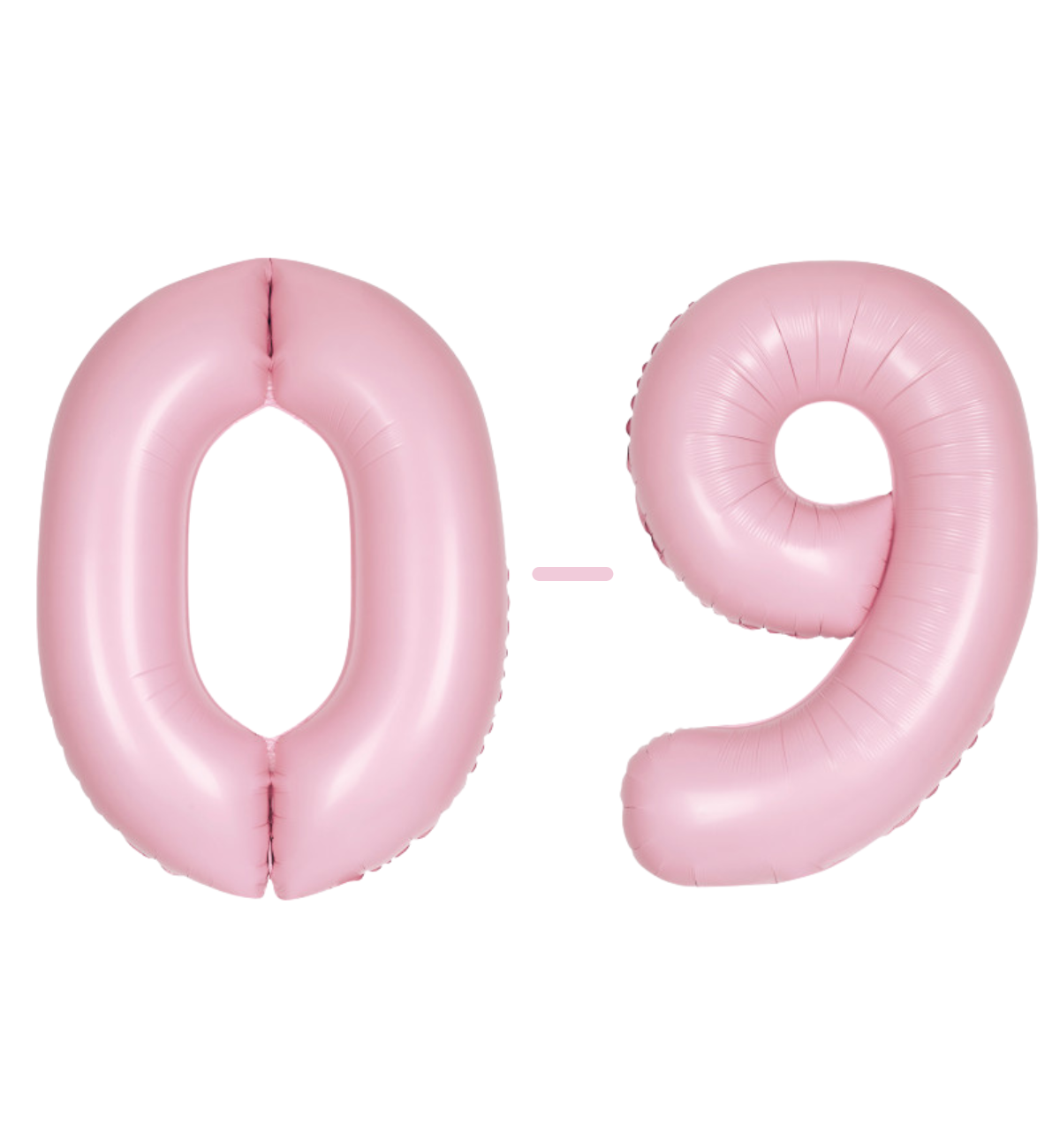 Unique_Matte_Lovely_Pink_Numbers_0-9