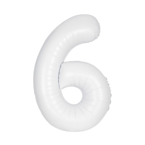 Unique_Matte_White_Number_6
