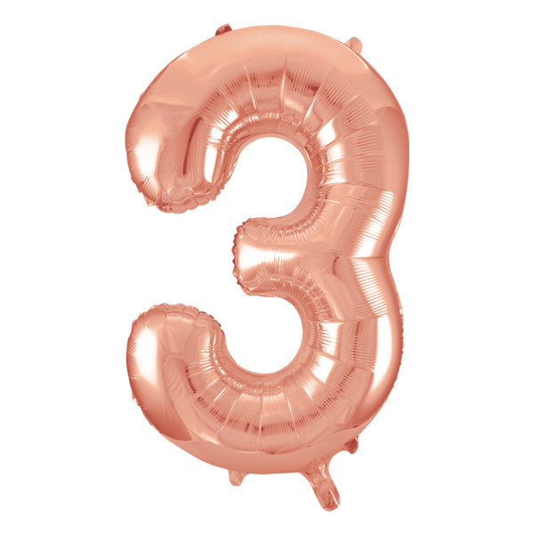 Unique_Rose_Gold_Number_3