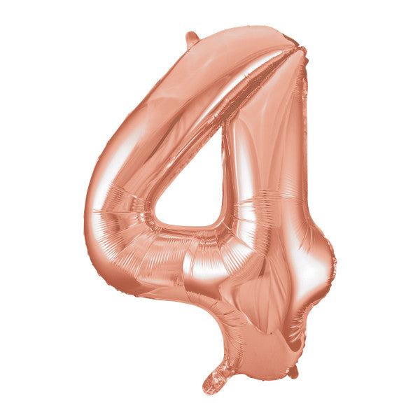 Unique_Rose_Gold_Number_4