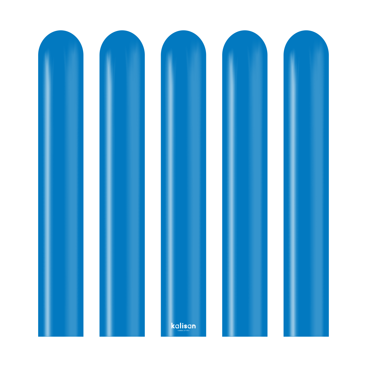Kalisan Standard Blue Modelling Balloons