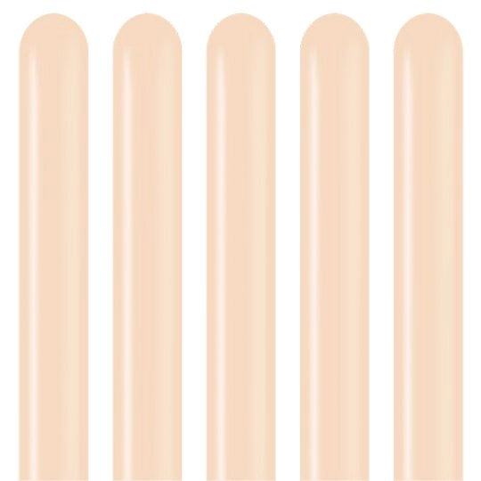 Kalisan Standard Blush Modelling Balloons