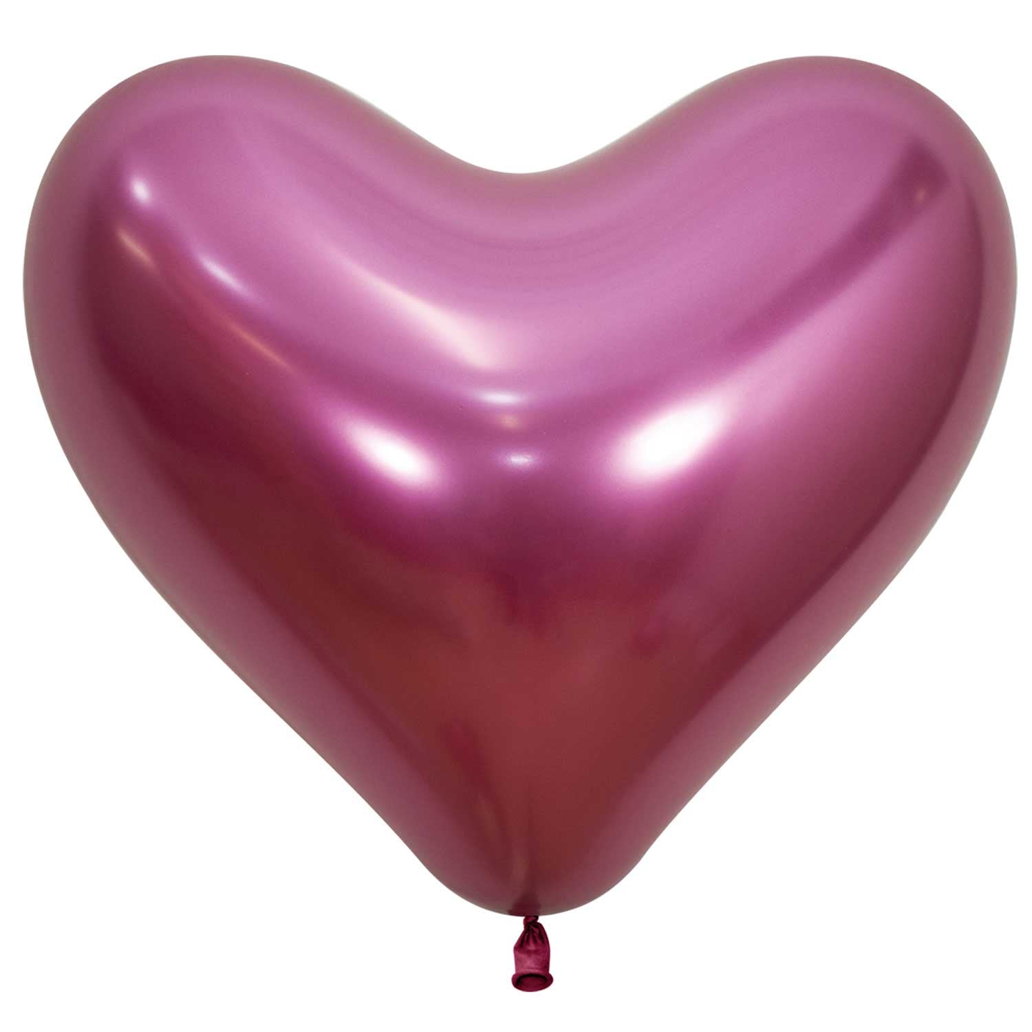 Sempertex Reflex 14" Hearts - Fuchsia (50)