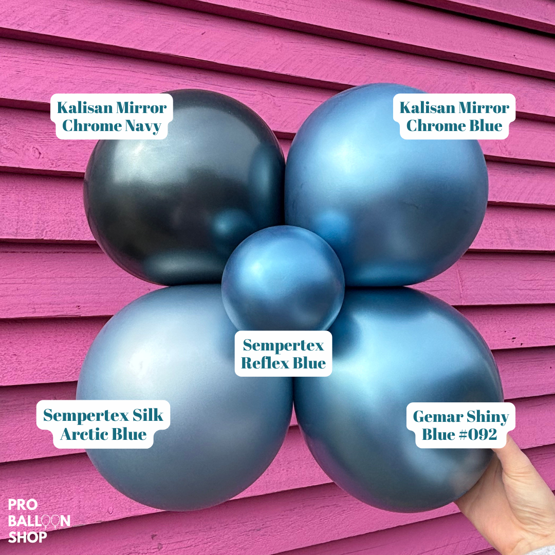 Colour Chart - Chrome Blue – Pro Balloon Shop
