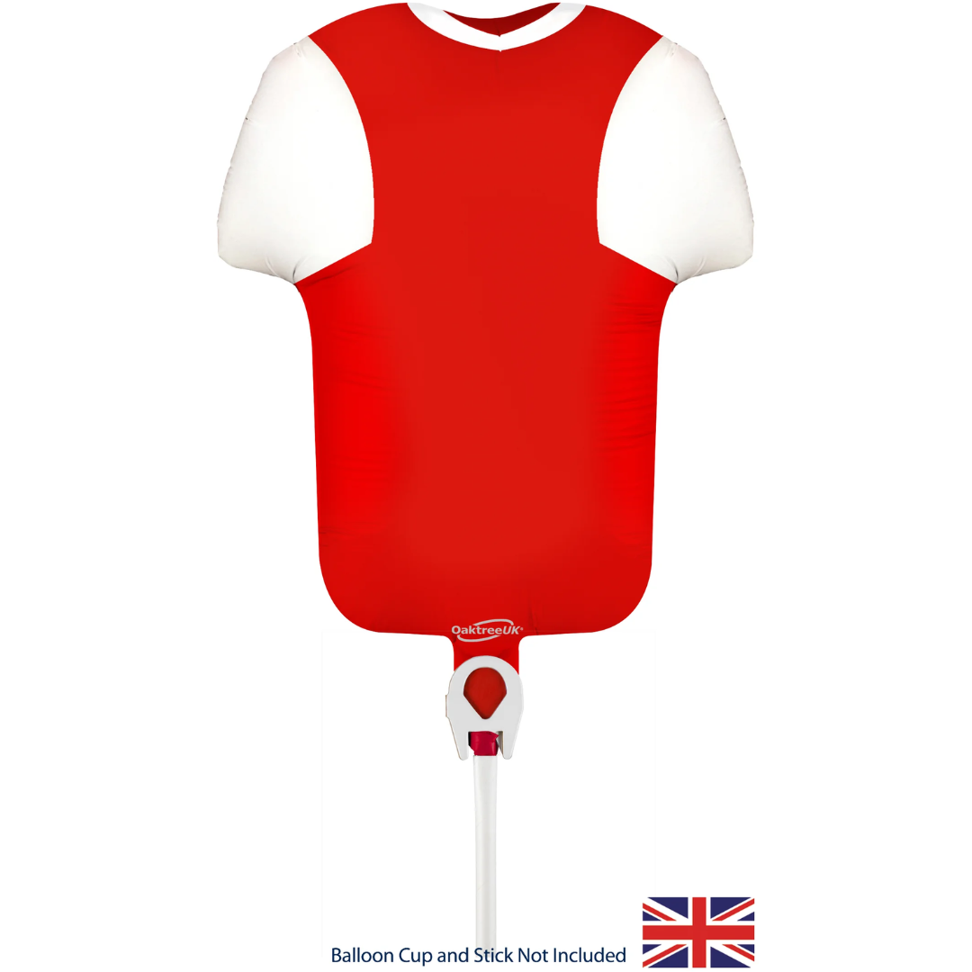 Oaktree Sports Shirt Red/White Metallic