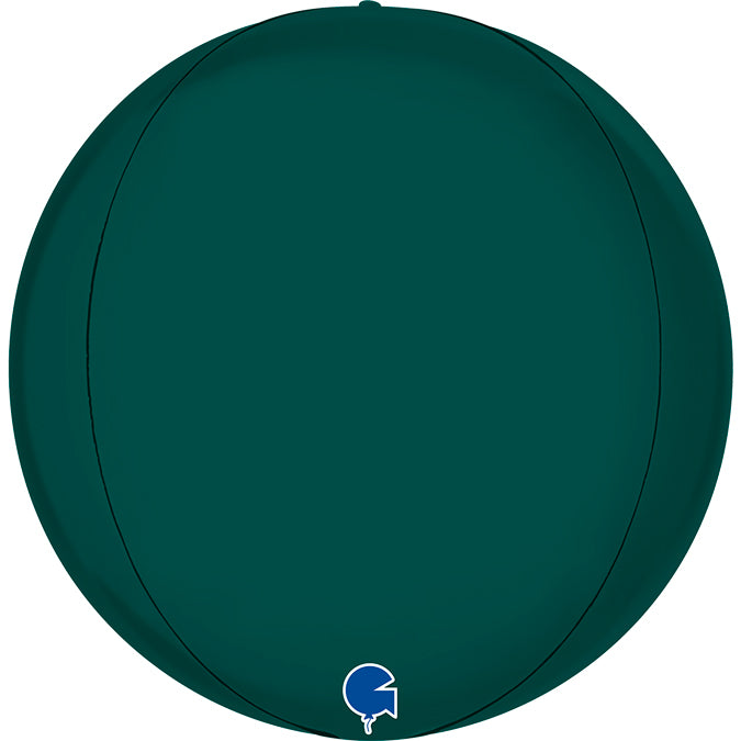 Grabo Satin Emerald Green Globe Foil