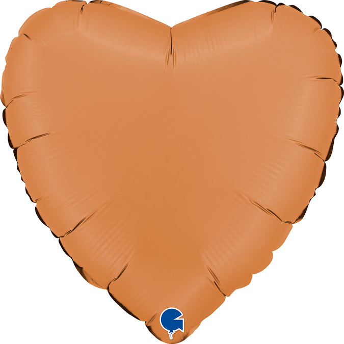 Grabo Satin Caramel Heart Foil