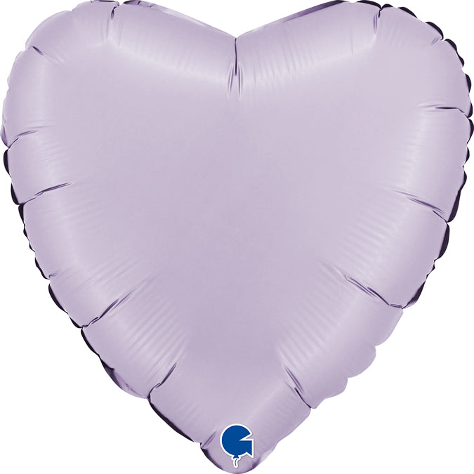 Grabo Satin Lilac Heart Foil