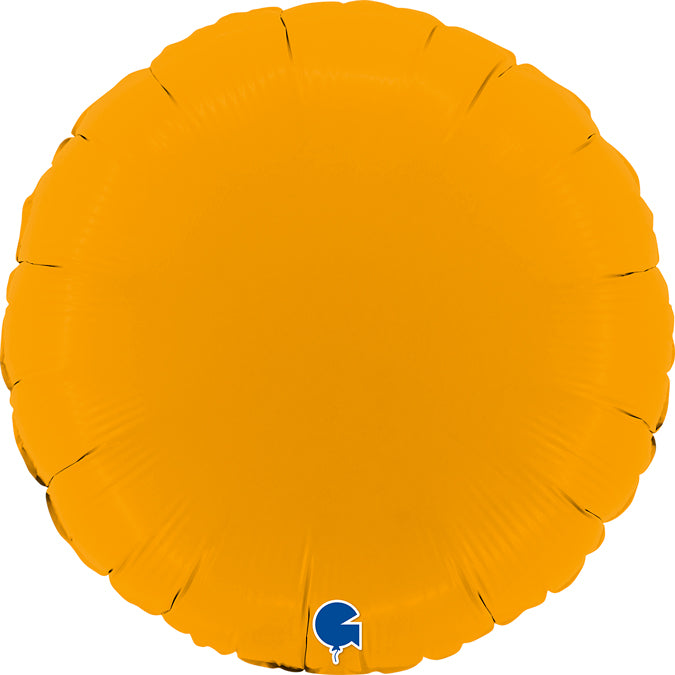 Grabo Matte Mustard Round Foil