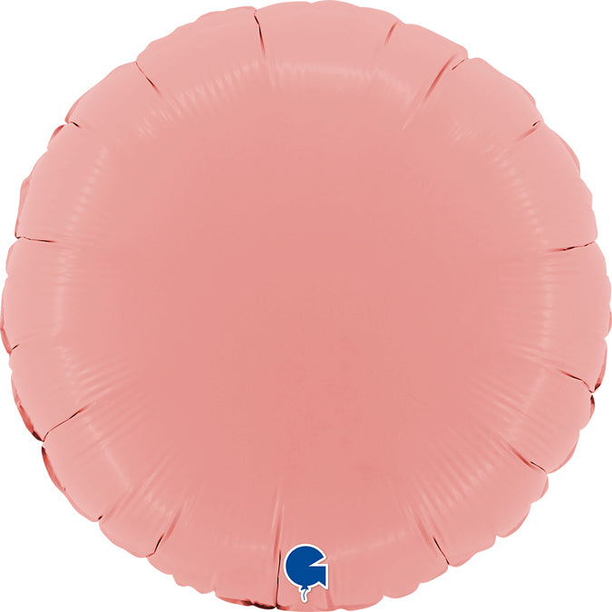 Grabo Matte Pink Round Foil