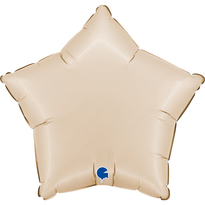 Grabo Satin Cream Star Foil