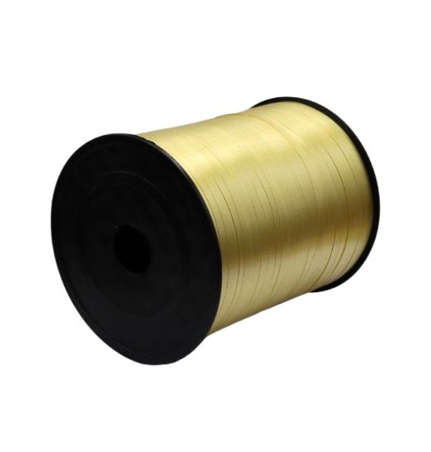 Matte Gold Ribbon Spool 500m x 5mm