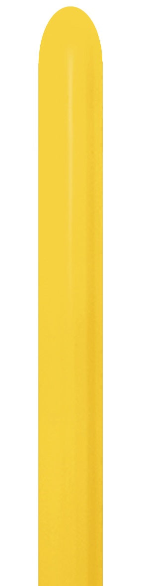 Sempertex Fashion Yellow Modelling Balloons