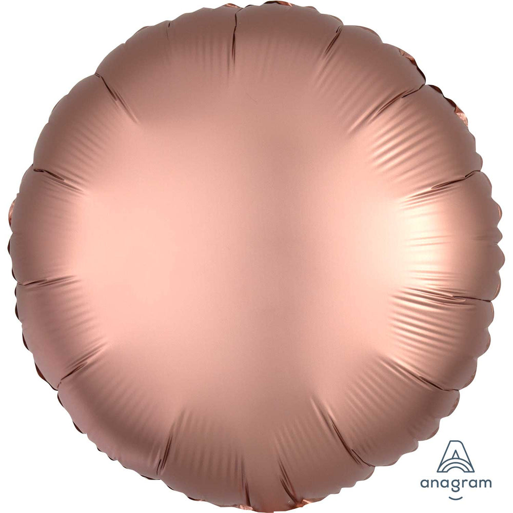 Anagram Rose Copper Circle Satin Luxe Standard HX Foil