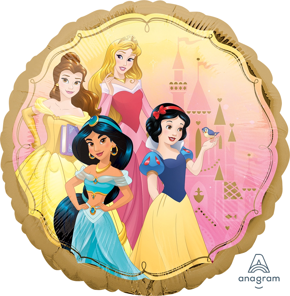 Anagram Princess Once Upon A Time round Foil
