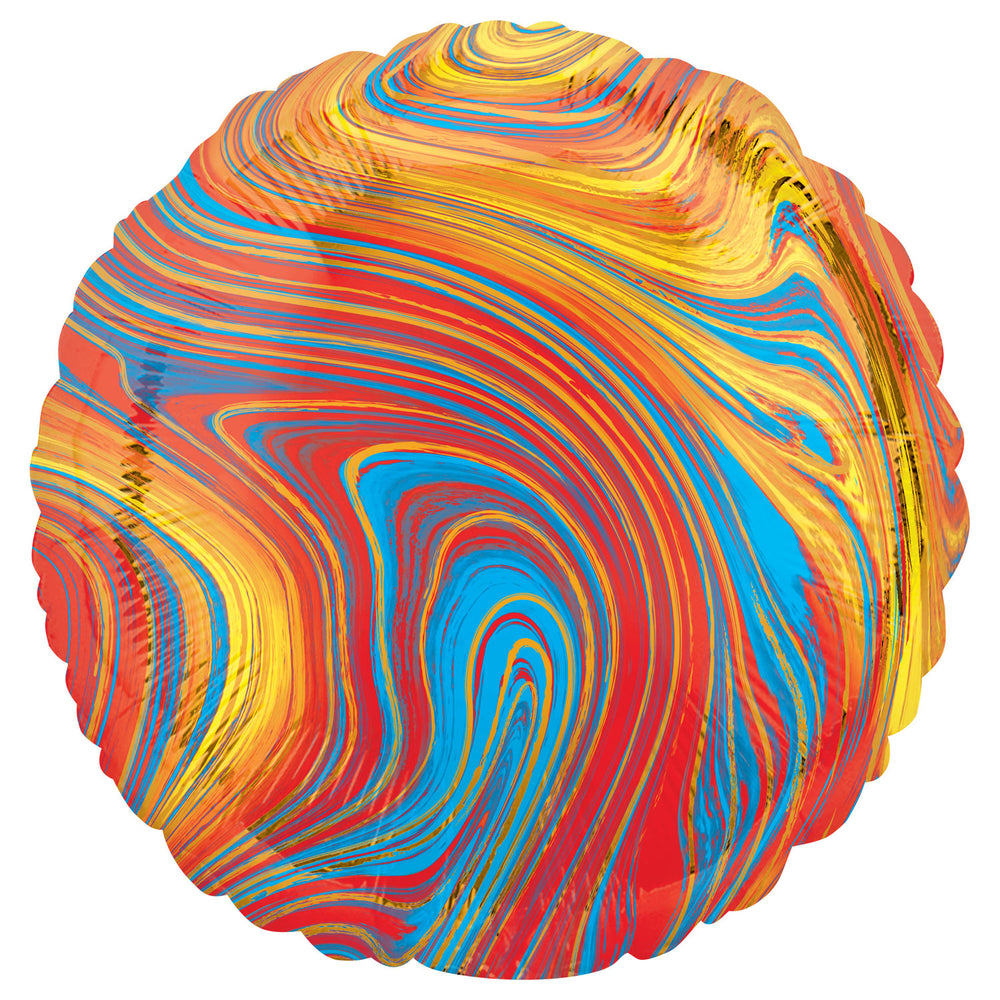 Anagram Marblez Colourful Circle Standard HX Foil