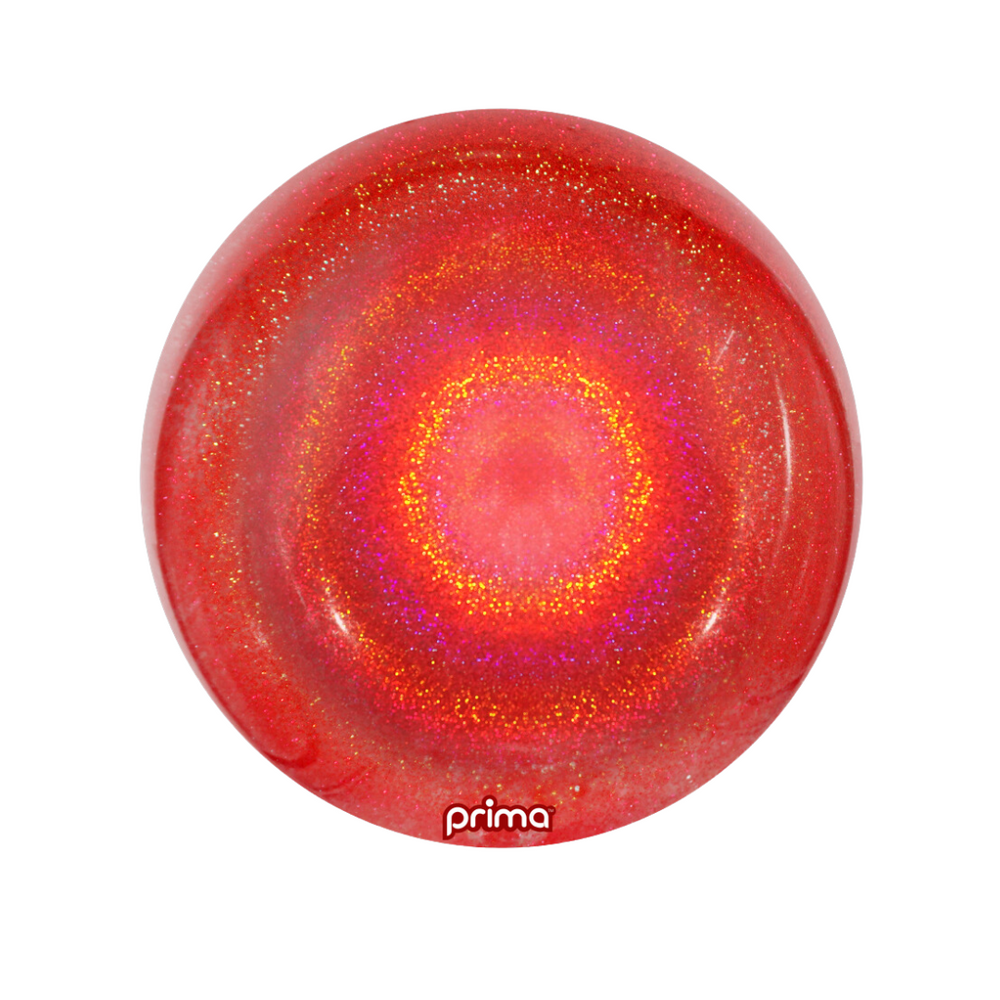 Prima Red Glitter Sphere