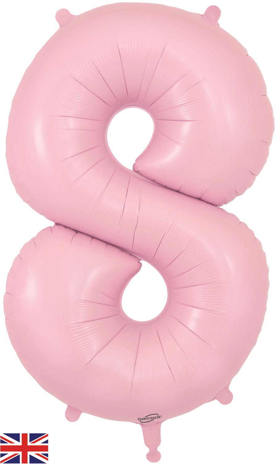 Oaktree Matte Pink Foil Numbers 0-9