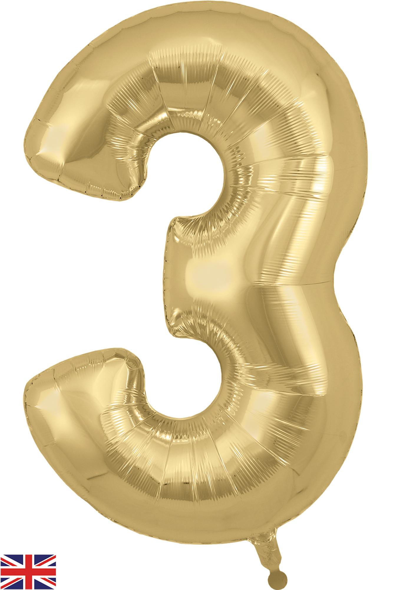 Oaktree Gold Silk Foil Numbers 0-9